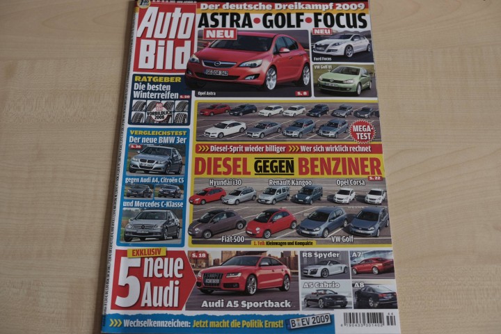 Deckblatt Auto Bild (44/2008)